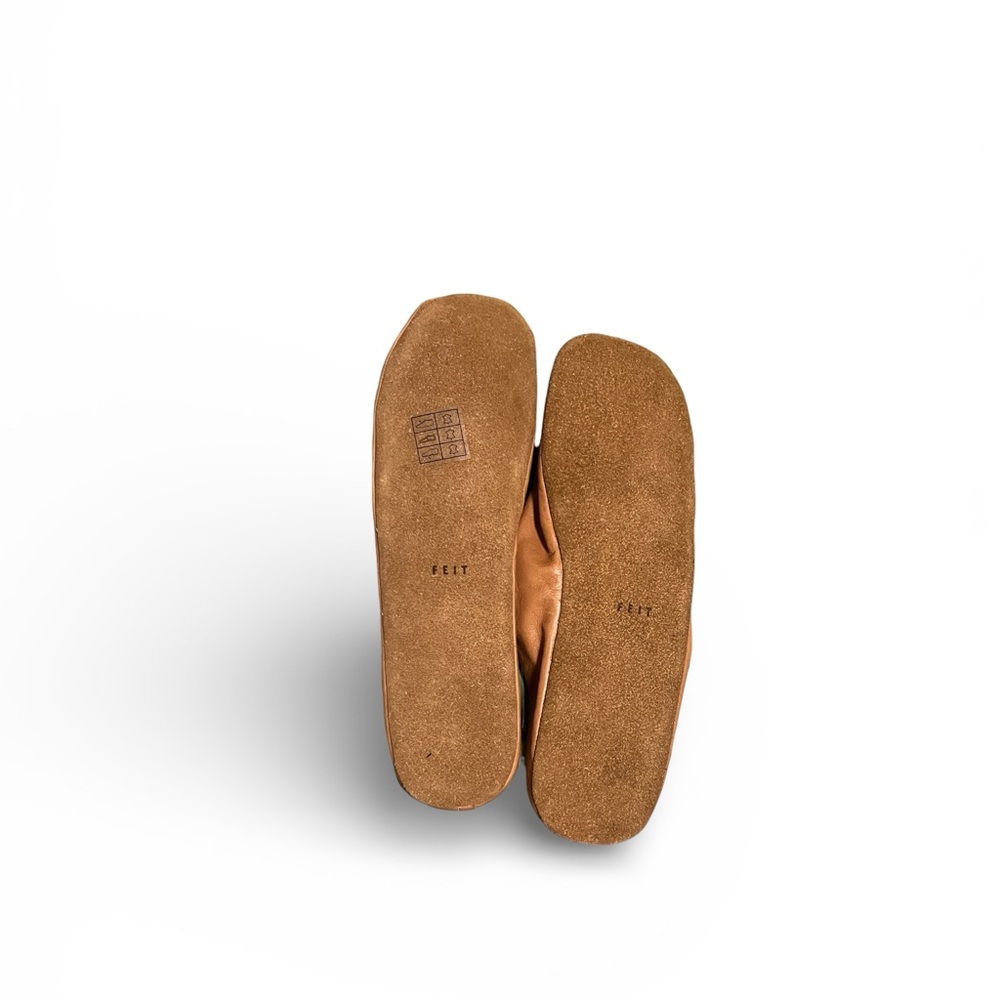 New in Box FEIT leather Indoor slipper Size 46 / 13. Soft Leather and Suede - Picture 12 of 15